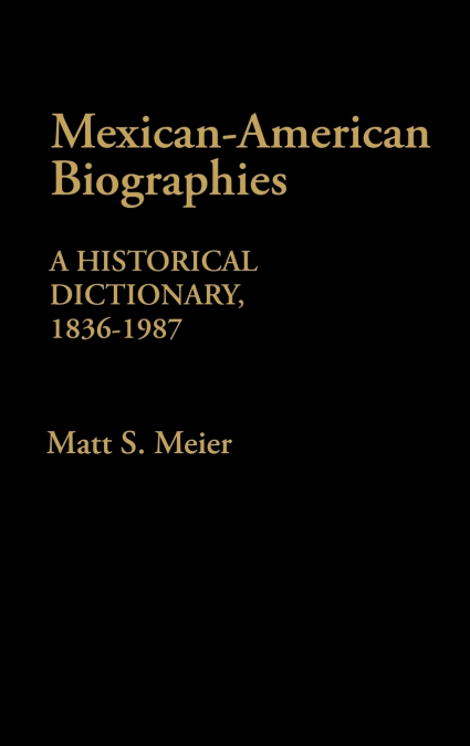 BIBLIOGRAPHY OF MEXICAN AMERICAN HISTORY