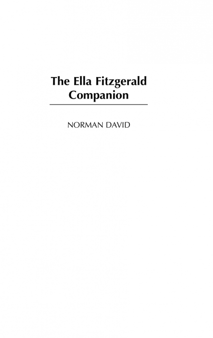 THE ELLA FITZGERALD COMPANION