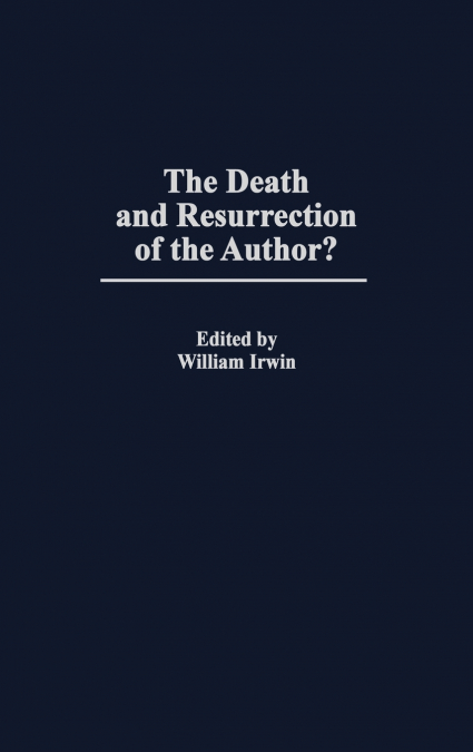 DEATH AND RESURRECTION OF THE AUTHOR?