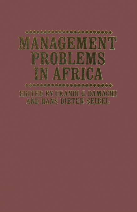 MANAGEMENT PROBLEMS IN AFRICA