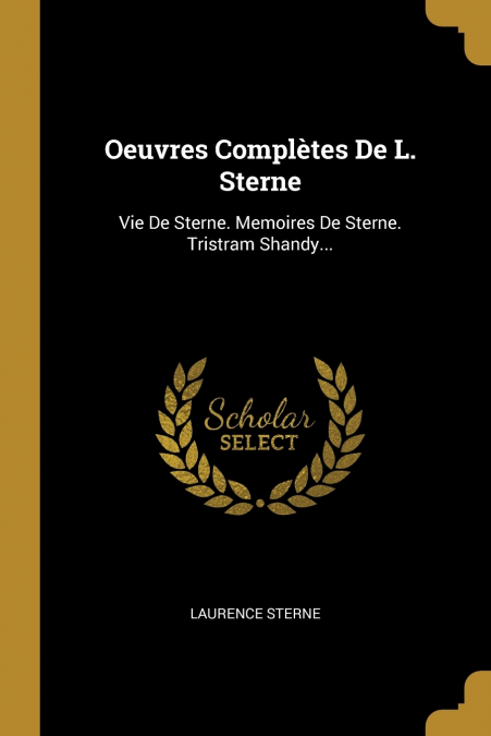 OEUVRES COMPLETES DE L. STERNE