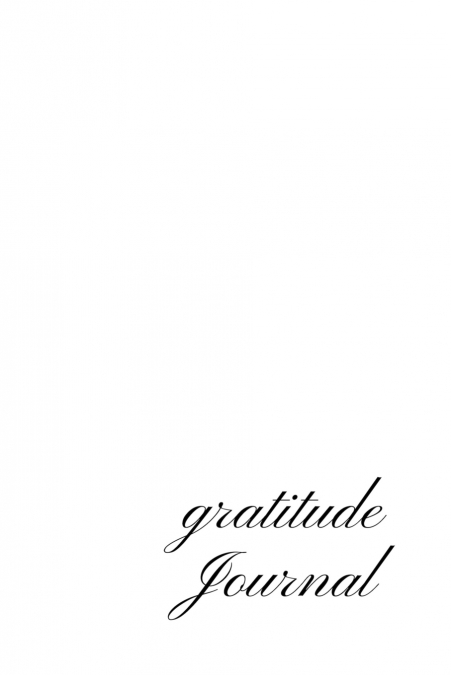 GRATITUDE JOURNAL