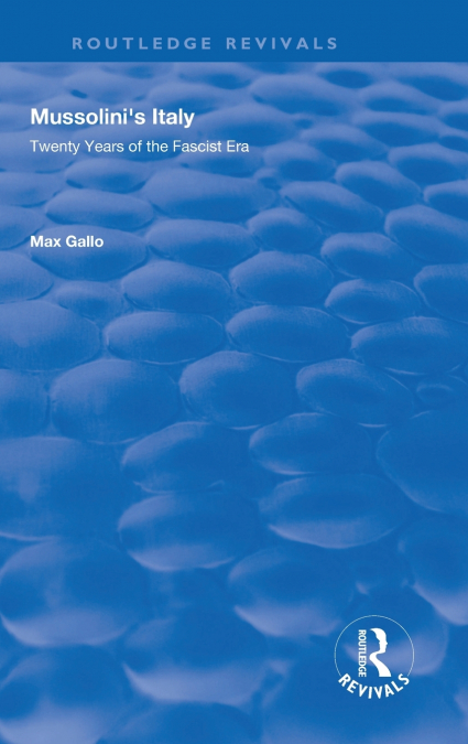 MUSSOLINI?S ITALY