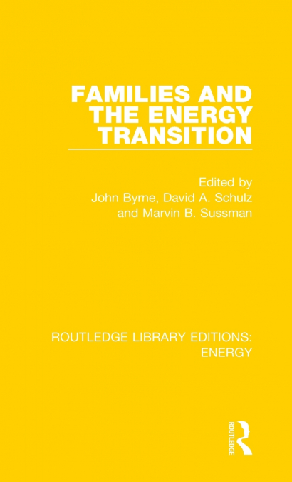 FAMILIES AND THE ENERGY TRANSITION