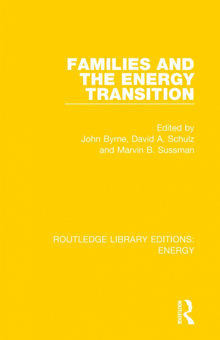 FAMILIES AND THE ENERGY TRANSITION