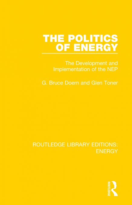 THE POLITICS OF ENERGY