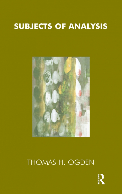 SUBJECTS OF ANALYSIS