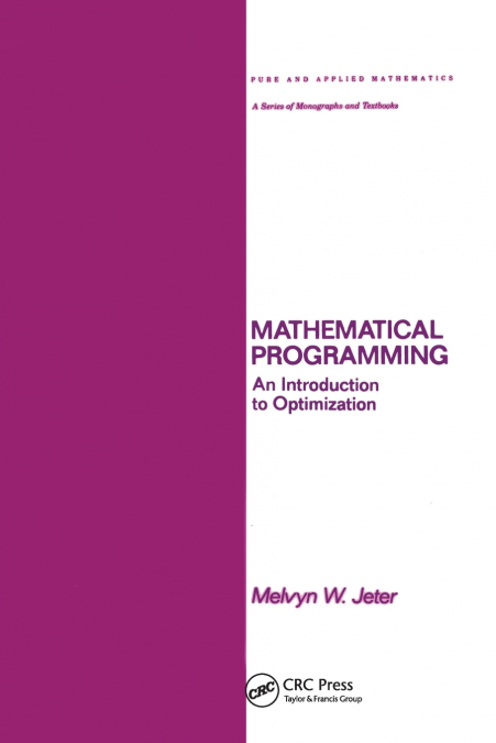 MATHEMATICAL PROGRAMMING