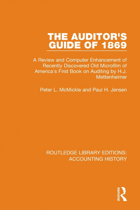 THE AUDITOR?S GUIDE OF 1869