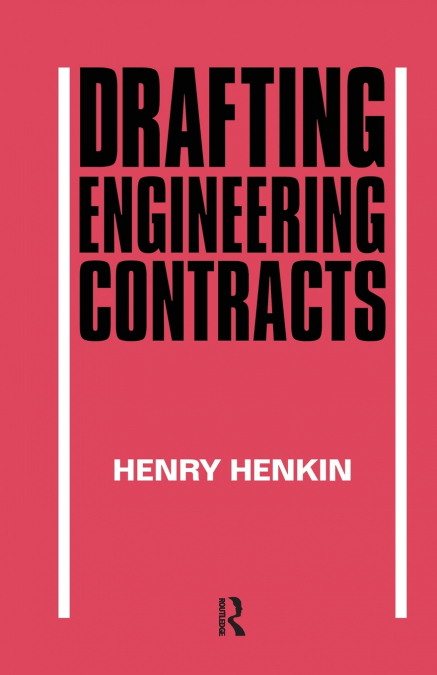 DRAFTING ENGINEERING CONTRACTS
