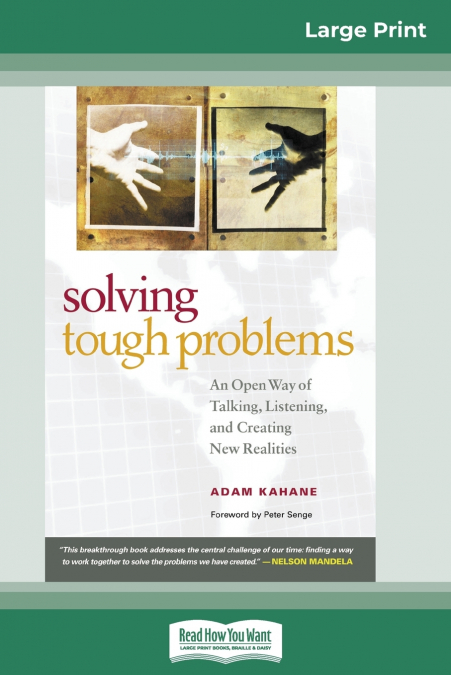 SOLVING TOUGH PROBLEMS