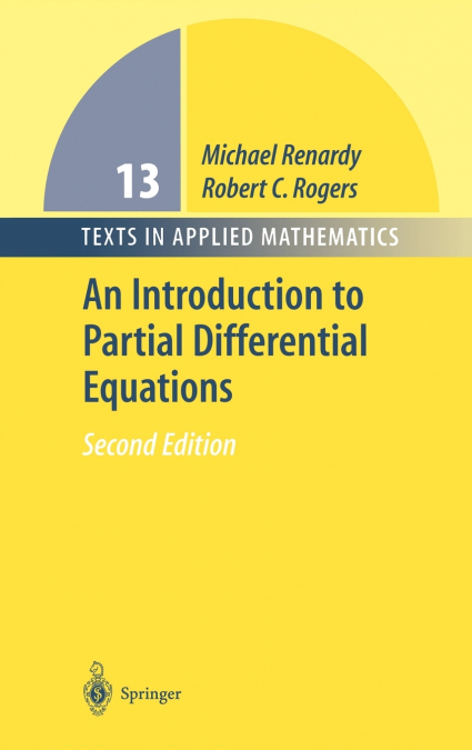 AN INTRODUCTION TO PARTIAL DIFFERENTIAL EQUATIONS