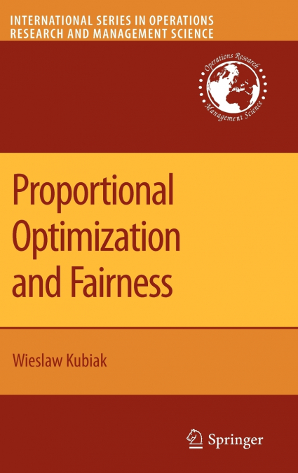 PROPORTIONAL OPTIMIZATION AND FAIRNESS