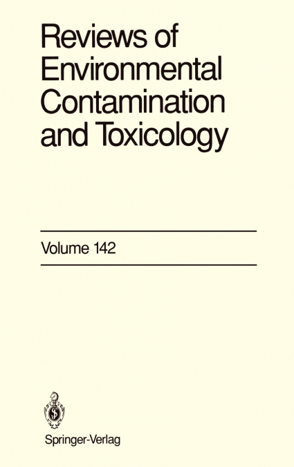 REVIEWS OF ENVIRONMENTAL CONTAMINATION AND TOXICOLOGY
