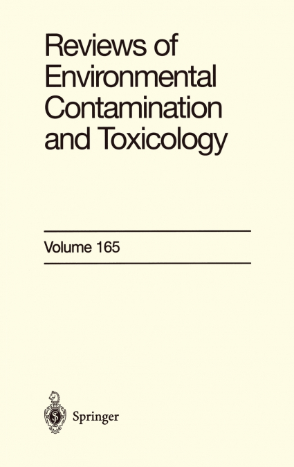 REVIEWS OF ENVIRONMENTAL CONTAMINATION AND TOXICOLOGY