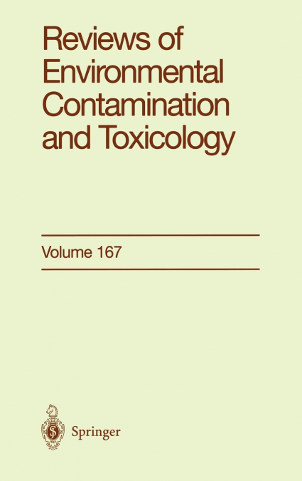 REVIEWS OF ENVIRONMENTAL CONTAMINATION AND TOXICOLOGY