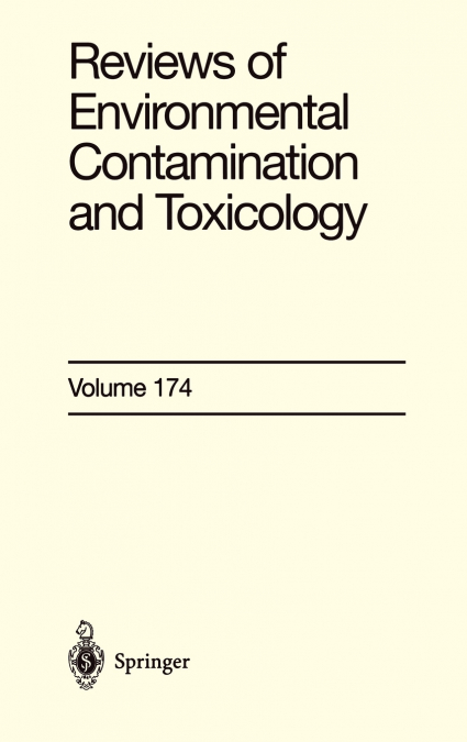 REVIEWS OF ENVIRONMENTAL CONTAMINATION AND TOXICOLOGY