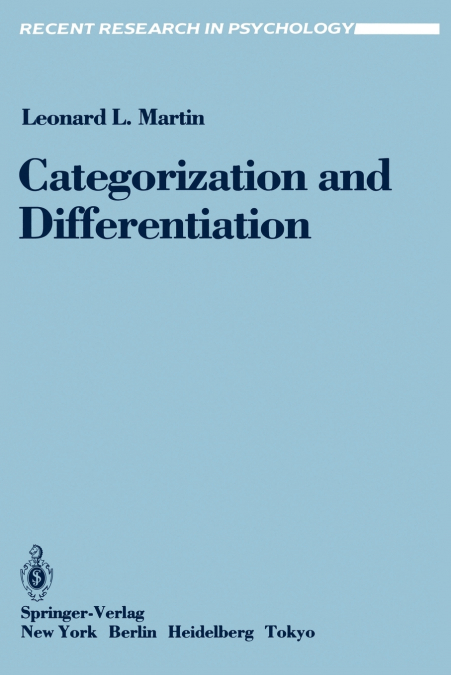 CATEGORIZATION AND DIFFERENTIATION
