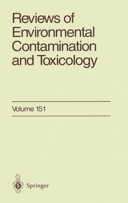 REVIEWS OF ENVIRONMENTAL CONTAMINATION AND TOXICOLOGY