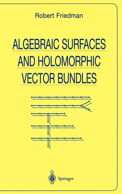 ALGEBRAIC SURFACES AND HOLOMORPHIC VECTOR BUNDLES