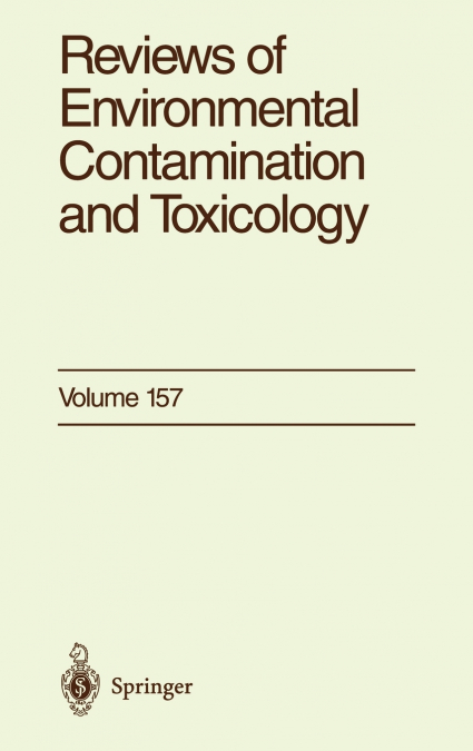 REVIEWS OF ENVIRONMENTAL CONTAMINATION AND TOXICOLOGY