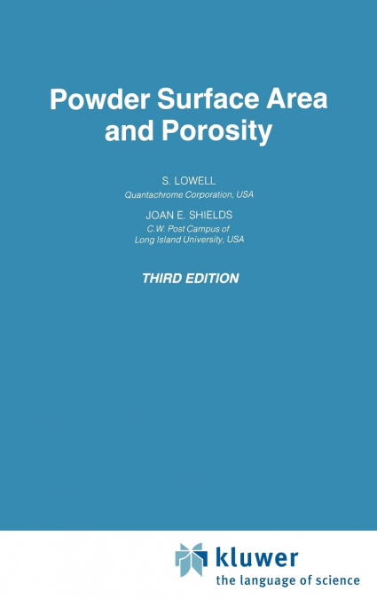 POWDER SURFACE AREA AND POROSITY