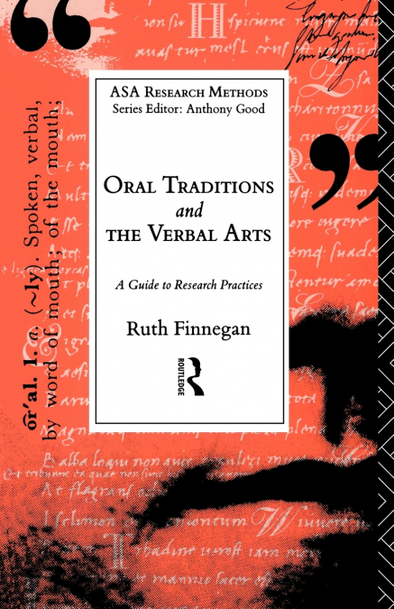 ORAL TRADITIONS AND THE VERBAL ARTS