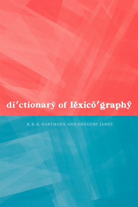 DICTIONARY OF LEXICOGRAPHY