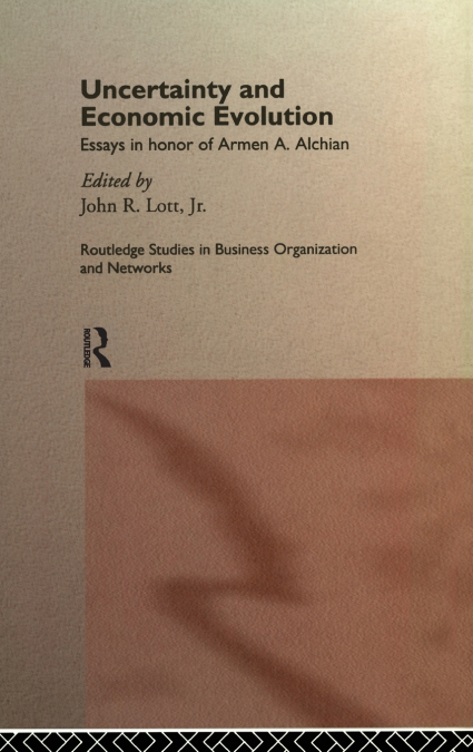 UNCERTAINTY AND ECONOMIC EVOLUTION