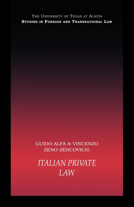 ITALIAN PRIVATE LAW