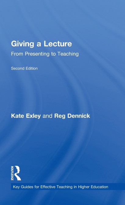 GIVING A LECTURE