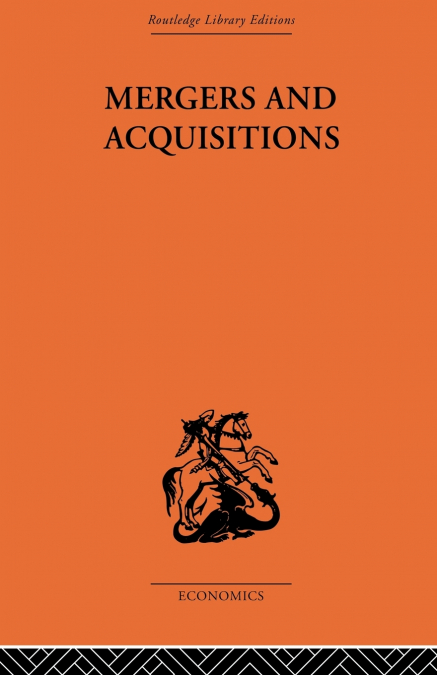 MERGERS AND AQUISITIONS