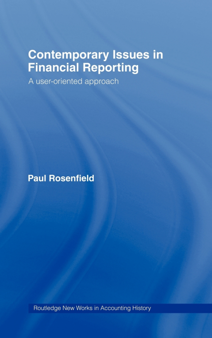 CONTEMPORARY ISSUES IN FINANCIAL REPORTING