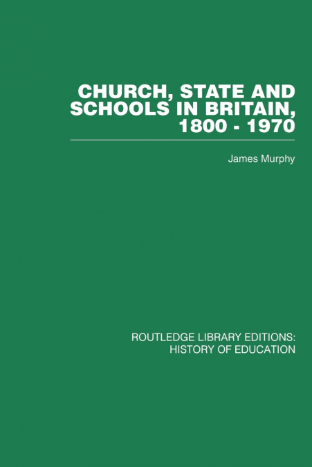 CHURCH, STATE AND SCHOOLS