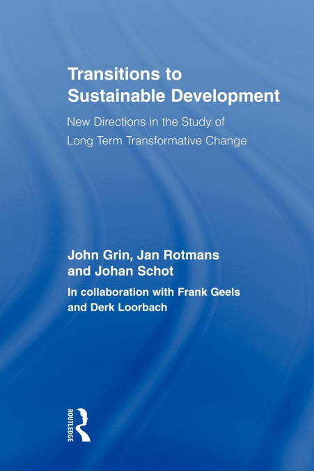 TRANSITIONS TO SUSTAINABLE DEVELOPMENT