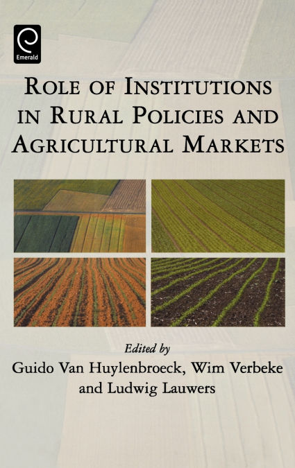 ROLE OF INSTITUTIONS IN RURAL POLICIES AND AGRICULTURAL MARK