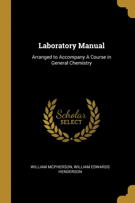 LABORATORY MANUAL