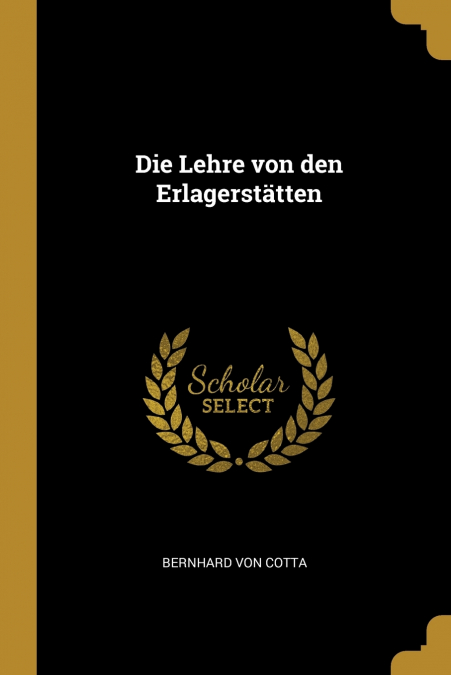 DIE LEHRE VON DEN ERLAGERSTATTEN