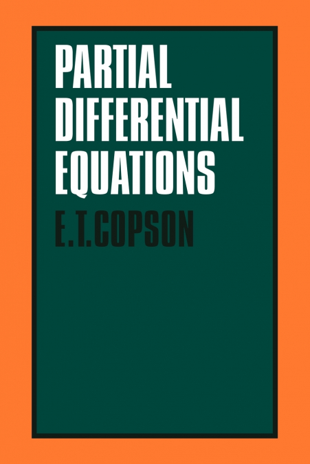 PARTIAL DIFFERENTIAL EQUATIONS