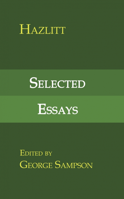 SELECTED ESSAYS