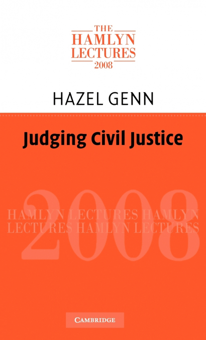 JUDGING CIVIL JUSTICE
