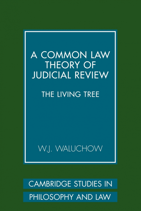 A COMMON LAW THEORY OF JUDICIAL REVIEW