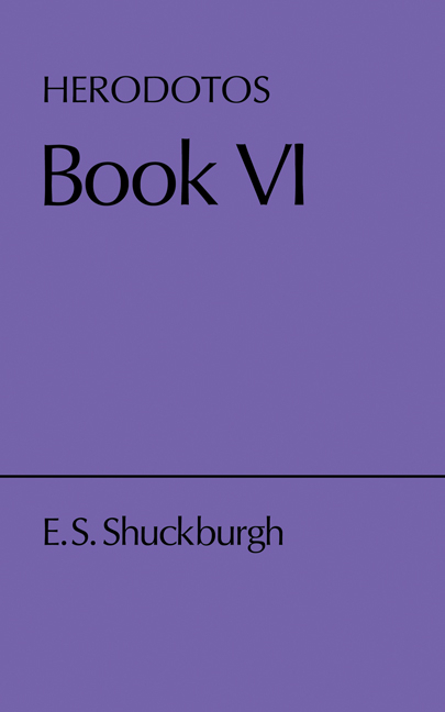 HERODOTUS BOOK VI