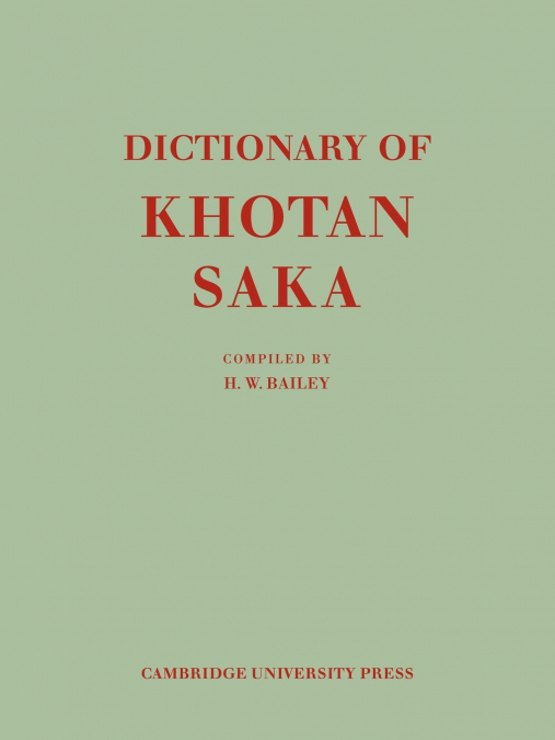 KHOTANESE TEXTS