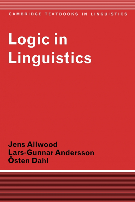 LOGIC IN LINGUISTICS
