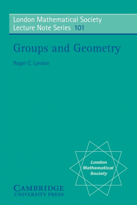 GROUPS AND GEOMETRY