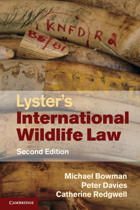 LYSTER?S INTERNATIONAL WILDLIFE LAW