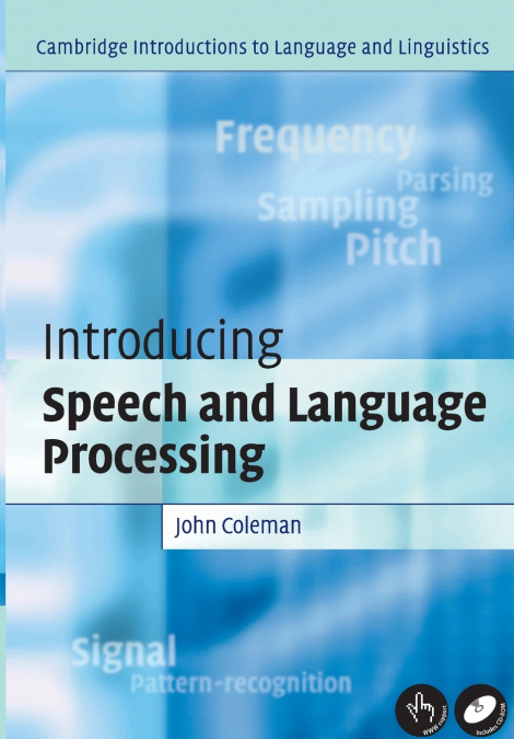 INTRO SPEECH LANGUAGE PROCESSING