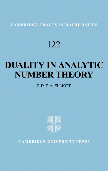 DUALITY IN ANALYTIC NUMBER THEORY