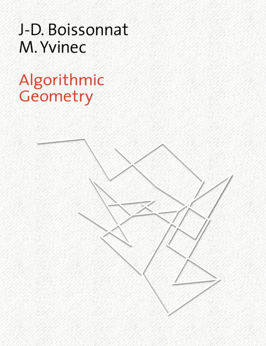 ALGORITHMIC GEOMETRY